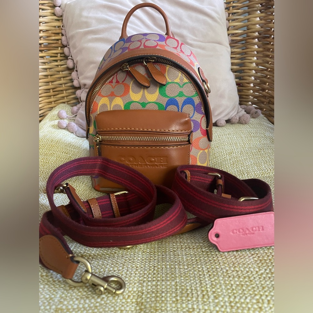 EUC Coach Retail Mini Backpack